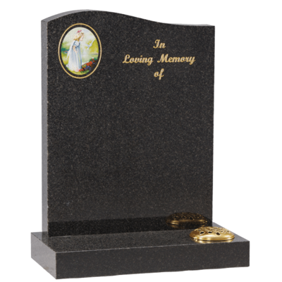 Headstone With Personalised Design