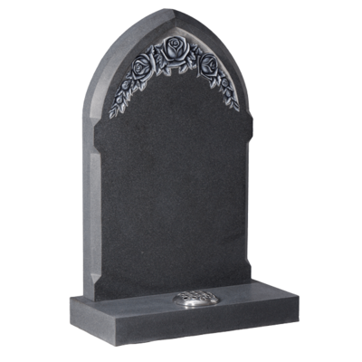 Gothic Headstone & Roses