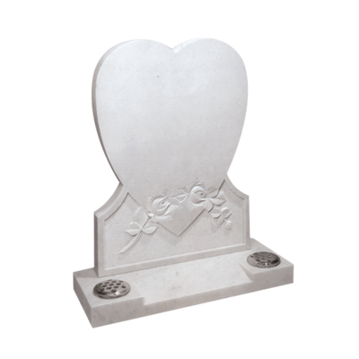 Heart Shaped Headstone