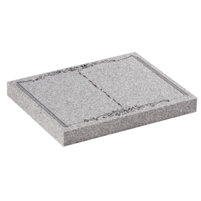 Tablet With Book & Flower Design