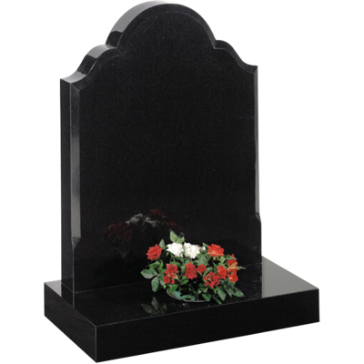 Rounded Top Headstone