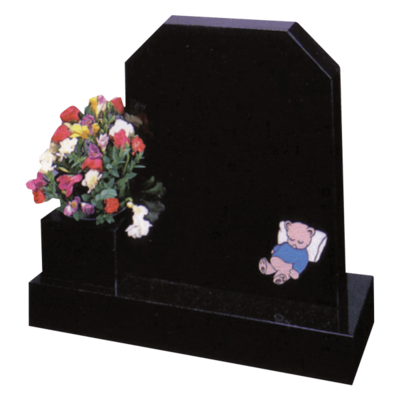 Children's Square Top Headstone