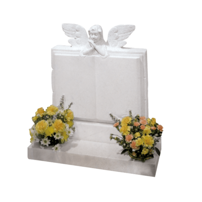 Book Memorial With Angel