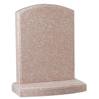Moulded Edge Headstone & Base