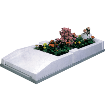 Vase Post Full Kerbed Memorial