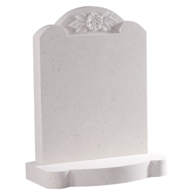 Triple Rounded Top Headstone