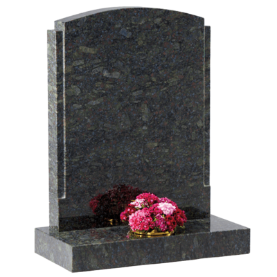 Headstone With Polished Rebates