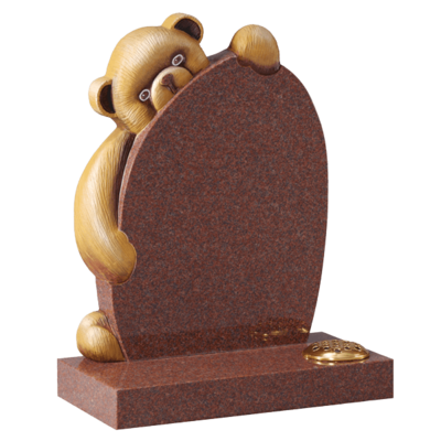 Teddy Bear Cuddles Headstone