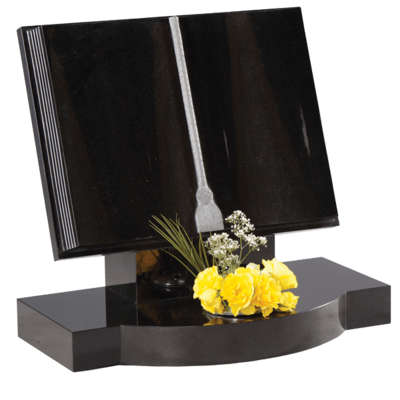 Book Memorial With Cord & Tassel