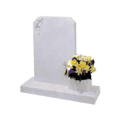Clipped Corner Headstone