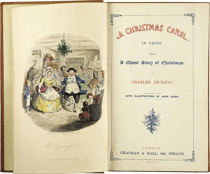 Title Page of A Christmas Carol