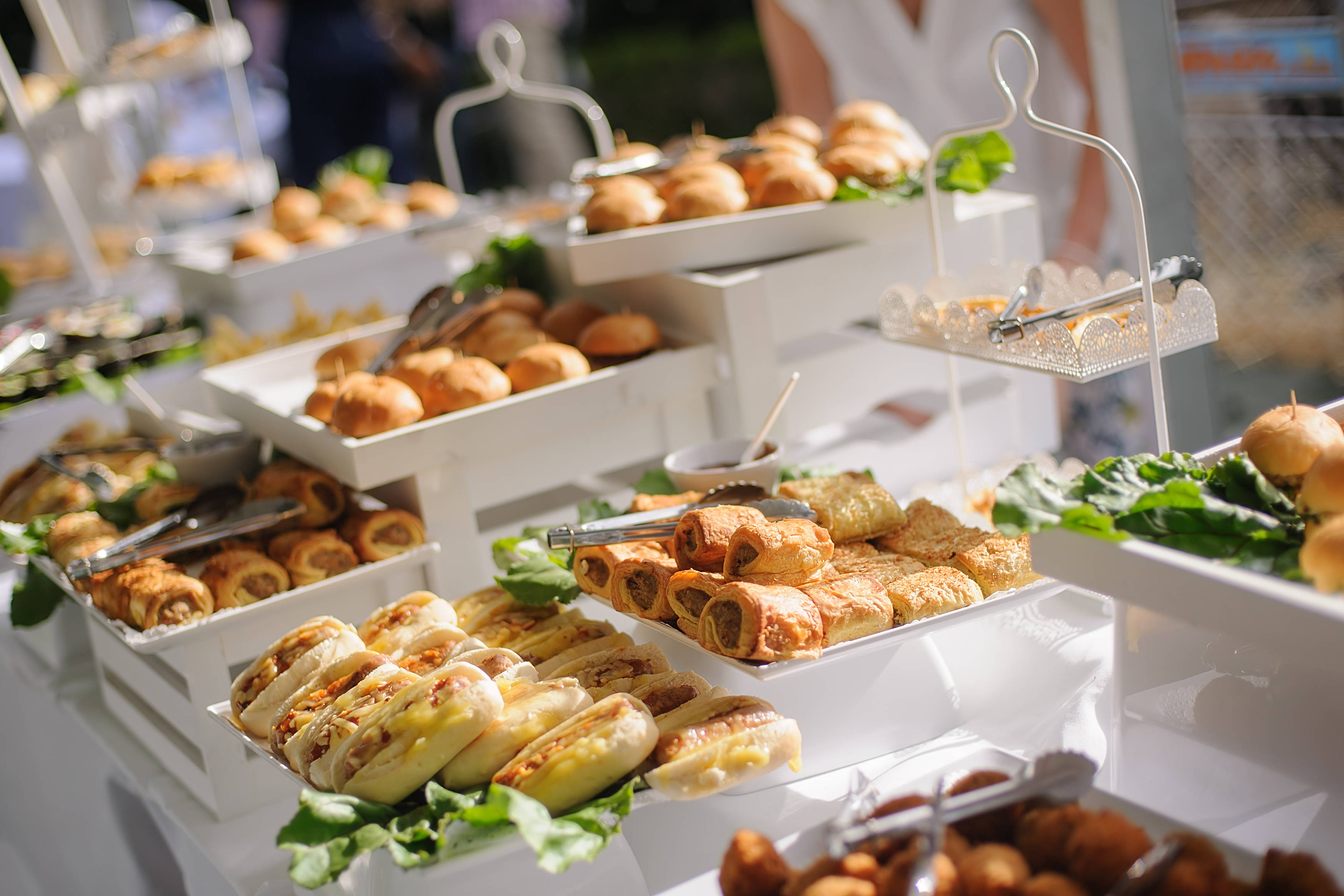 Funeral finger food