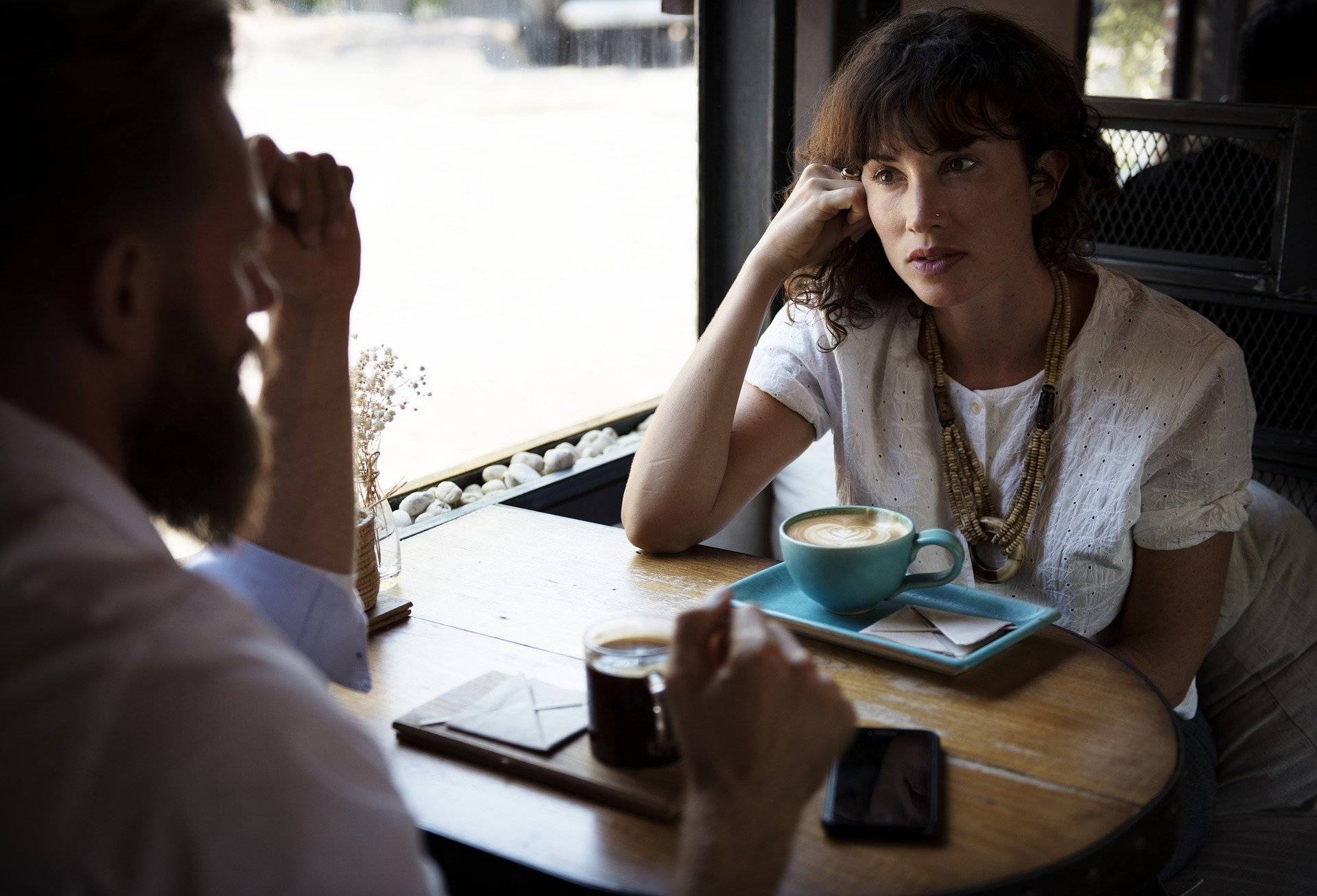 Cafe conversation