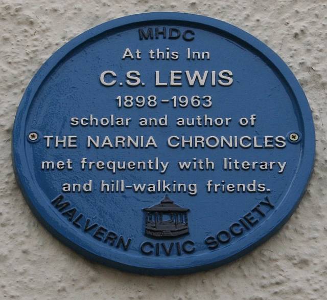 C S Lewis Plaque