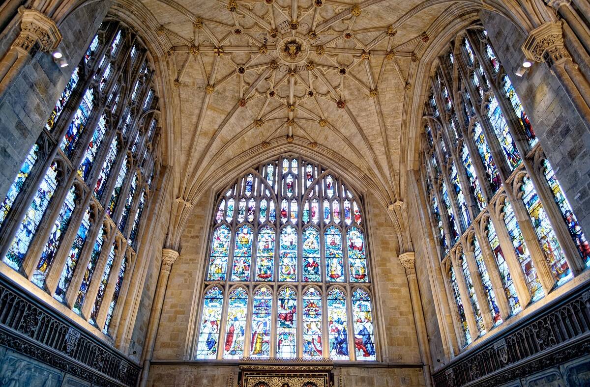 Winchester Cathedral interior