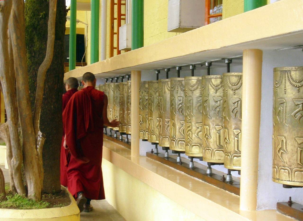 Buddhist Prayer Wheels