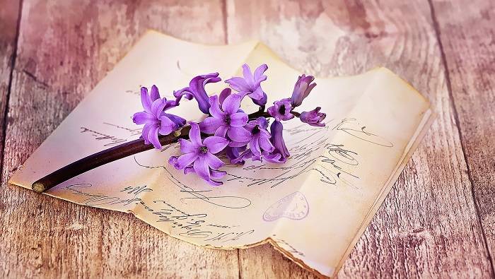 Old-fashioned letter