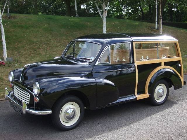 Morris Minor hearse