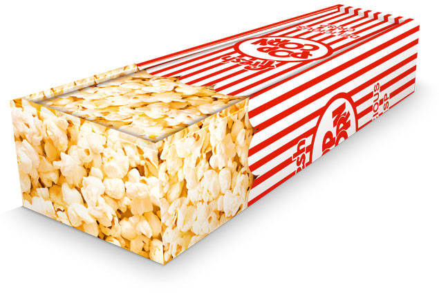 popcorn coffin