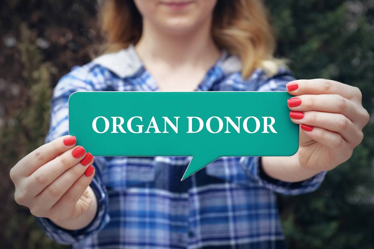 Organ donor sign
