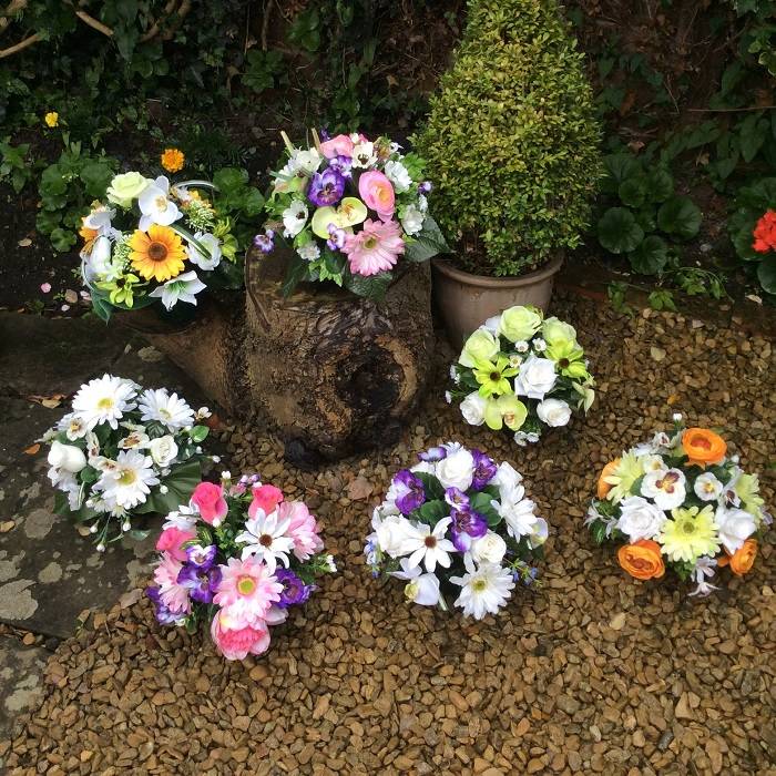 Flowers by Rosina May - Floral posy silk flower displays