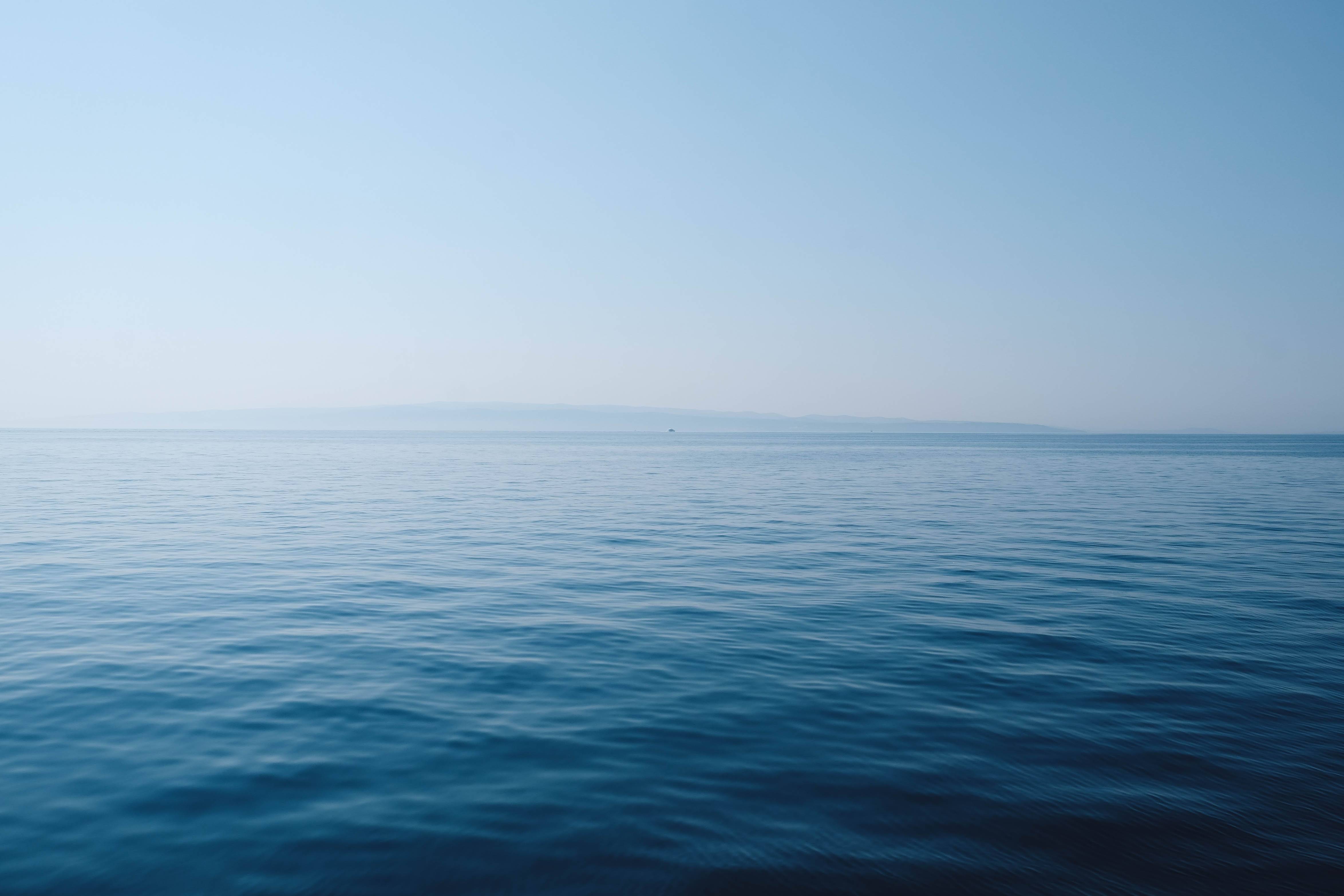 Calm ocean