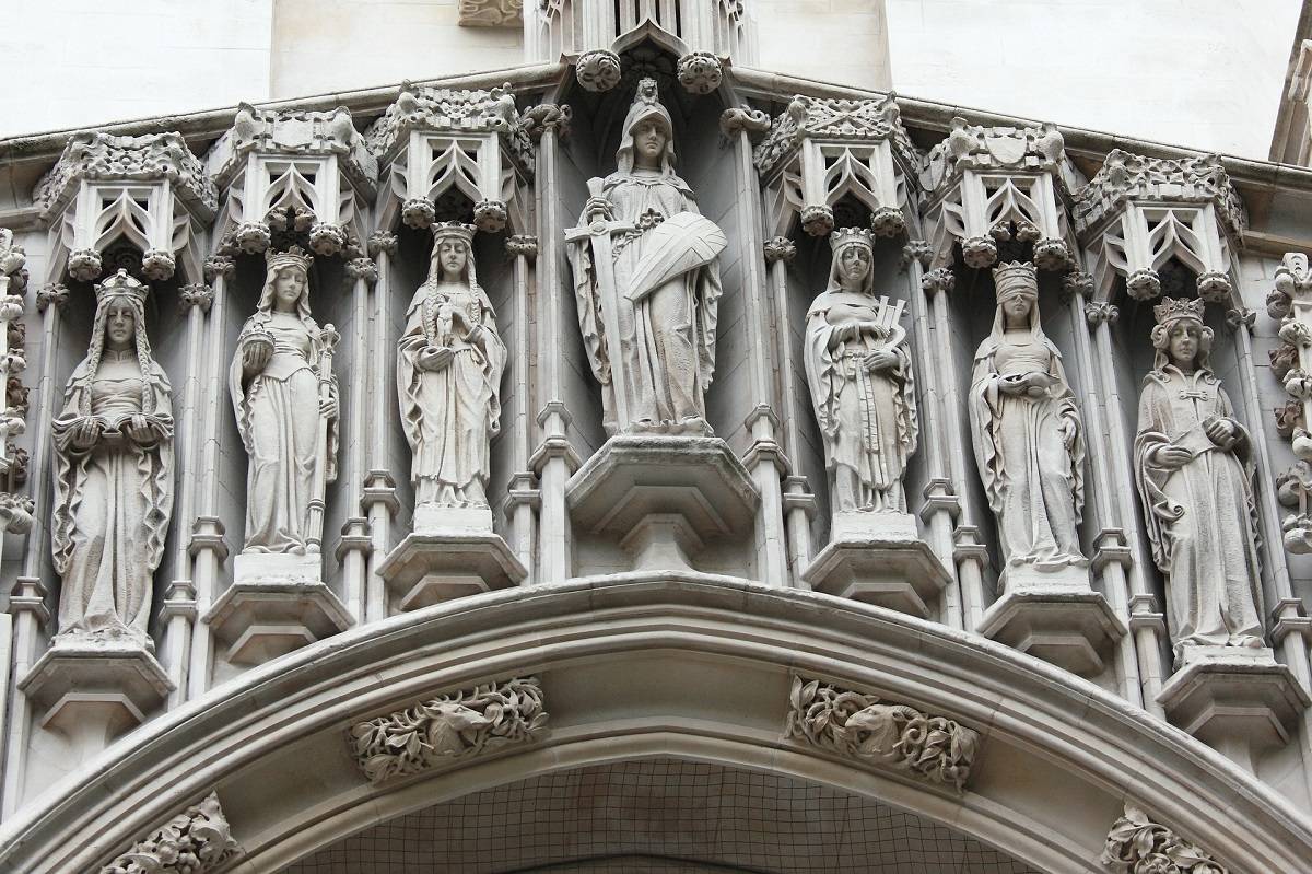 Westminster Abbey statues