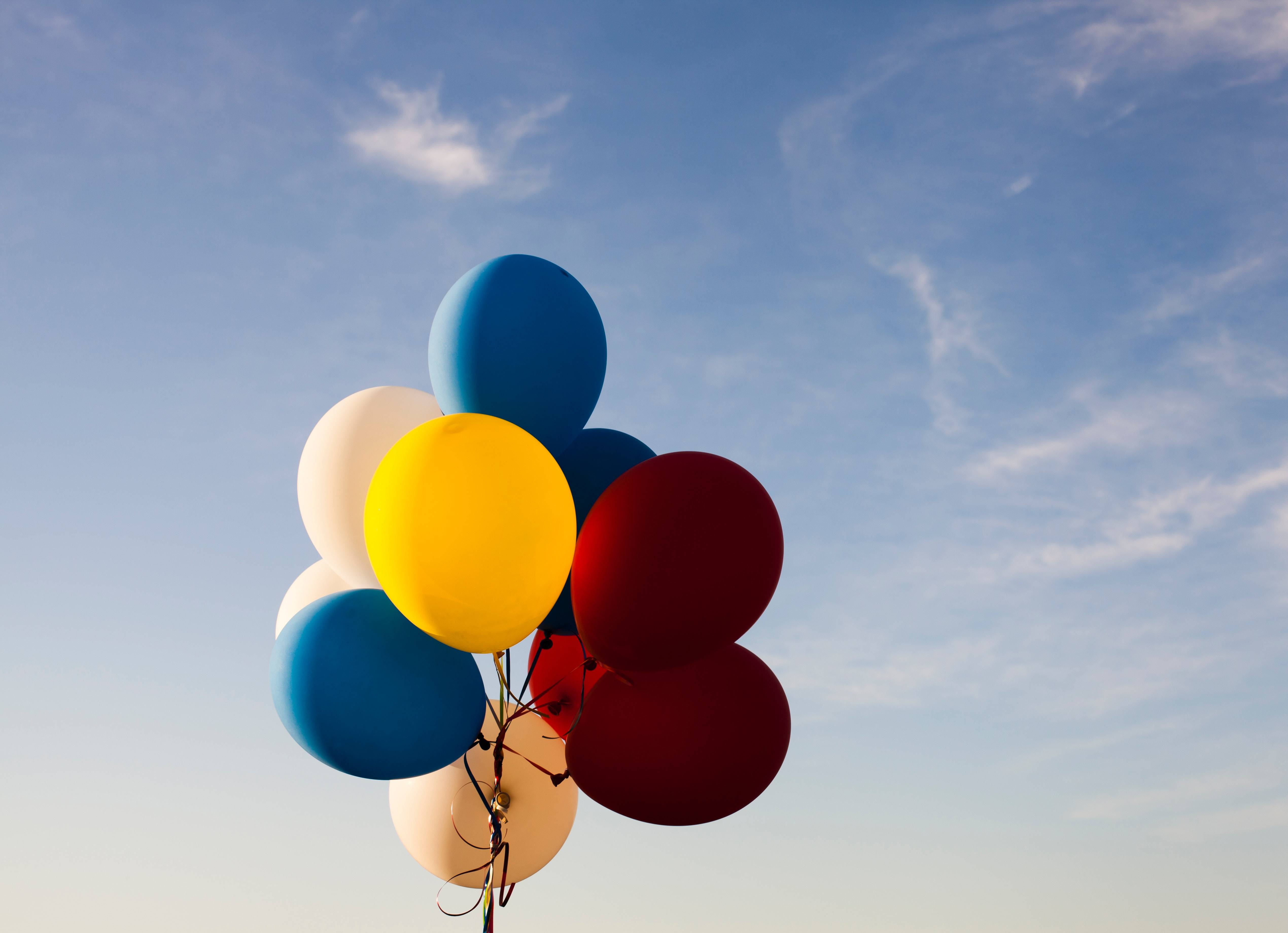 Colourful balloons