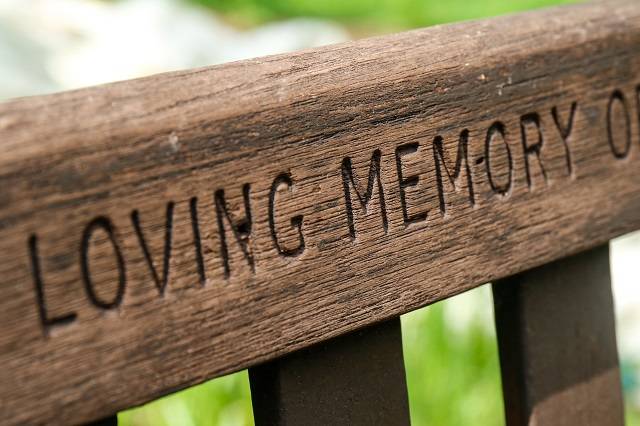 Memorial bench