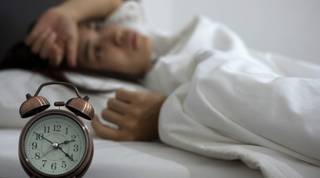 Women struggling with insomnia