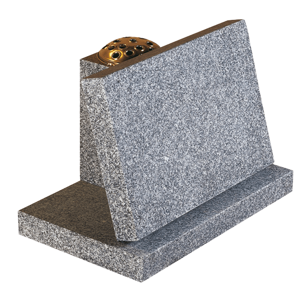 Tablet Sitting On Base With Vase
