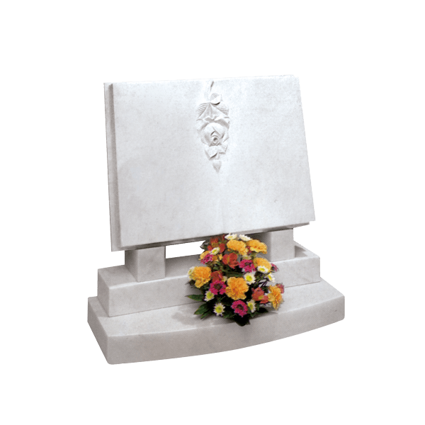 Book Memorial With Two Bases