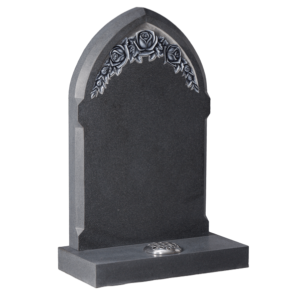 Gothic Headstone & Roses
