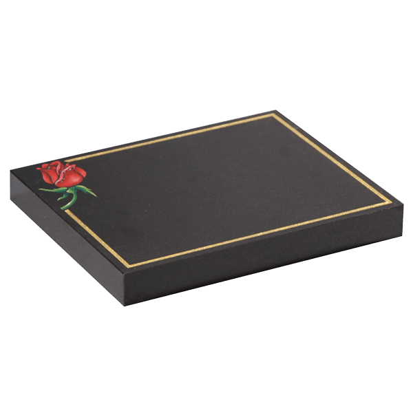 Tablet With Pin Line & Rose