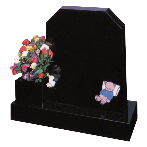 Children's Square Top Headstone
