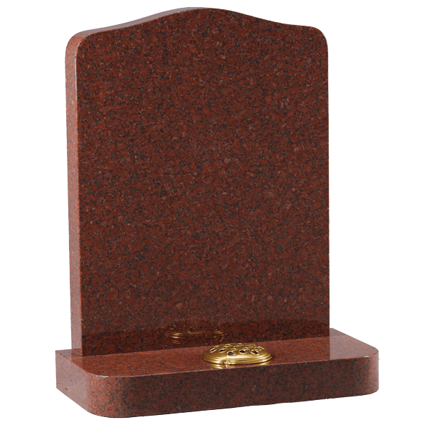 Ogee Headstone With Rounded Shoulders