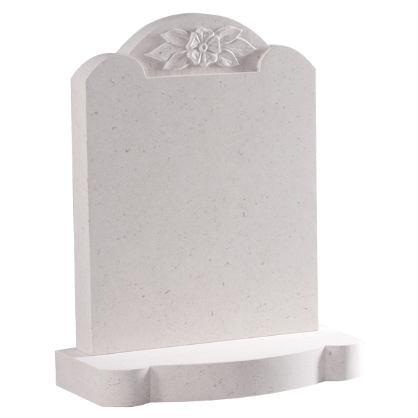 Triple Rounded Top Headstone