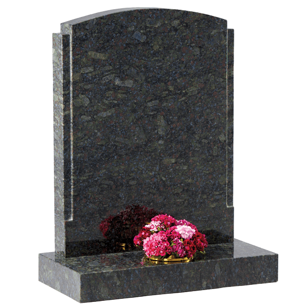 Headstone With Polished Rebates