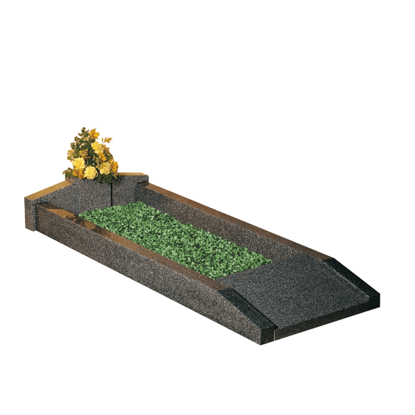 Kerb Surround With Tablet For Inscription