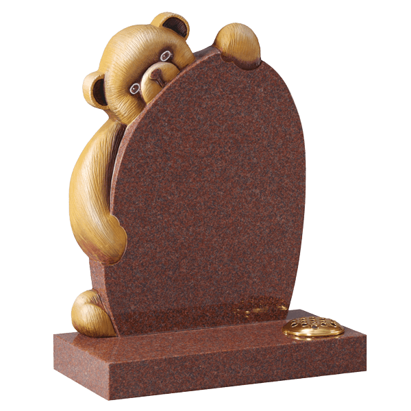 Teddy Bear Cuddles Headstone