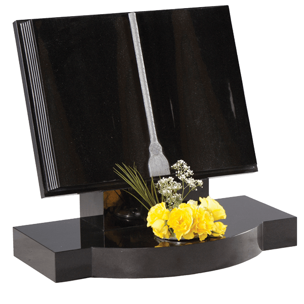 Book Memorial With Cord & Tassel