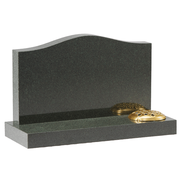 Cremation Ogee Headstone & Base